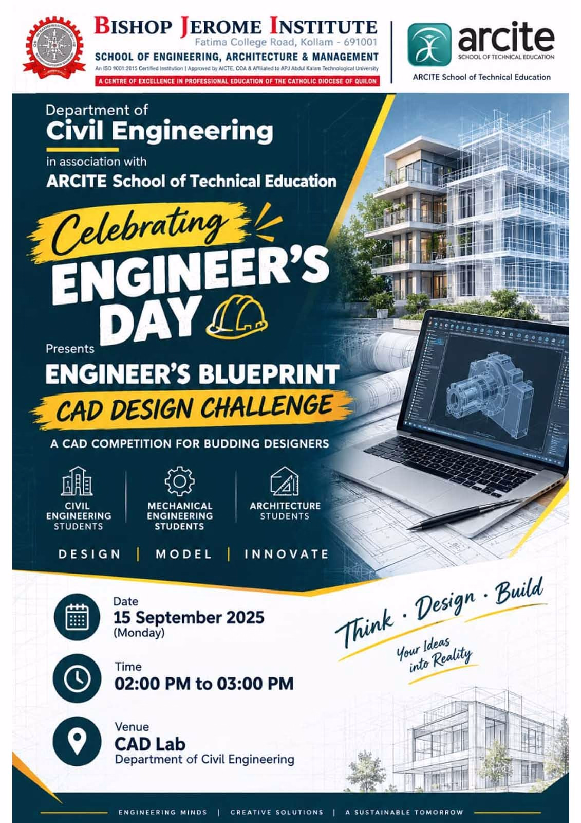 Engineer's Blueprint: CAD Design Challenge 2025