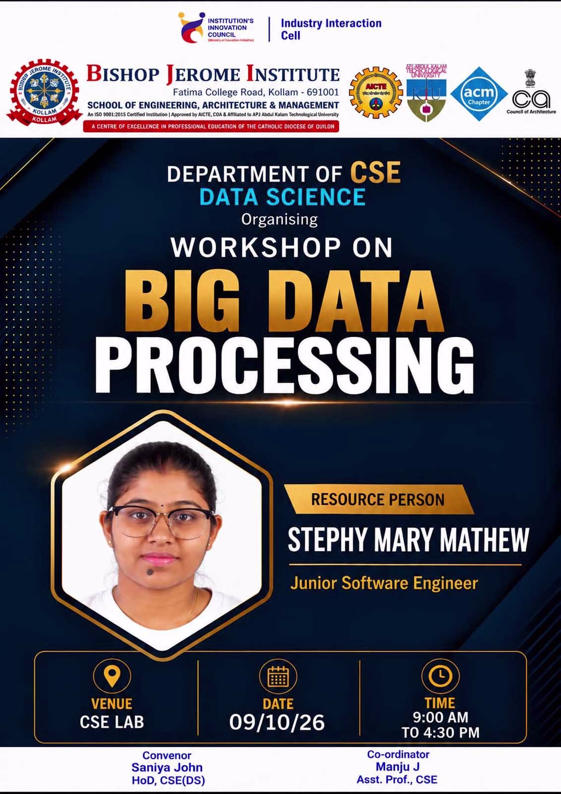 Workshop on Big Data Processing