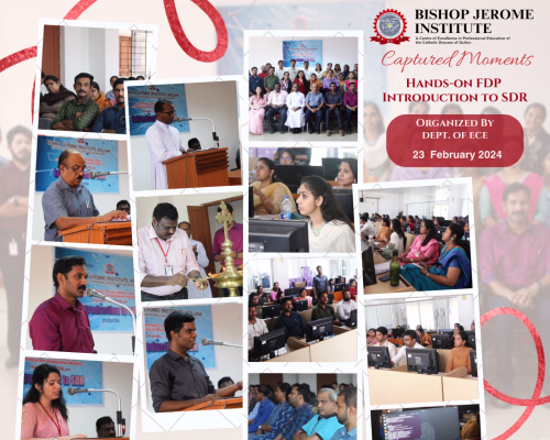 FDP on the Topic 'Introduction to SDR' (ECE)