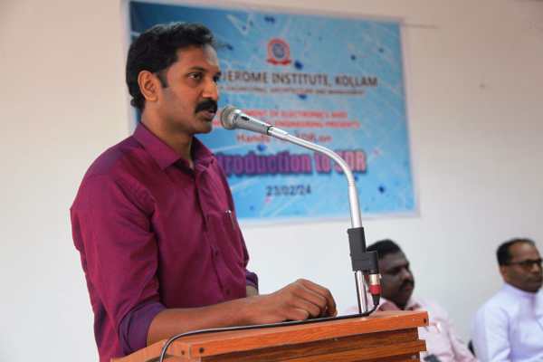 FDP on the Topic 'Introduction to SDR' (ECE)