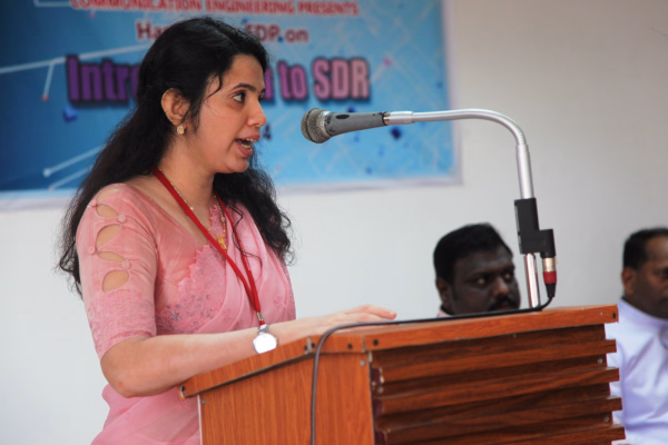 FDP on the Topic 'Introduction to SDR' (ECE)