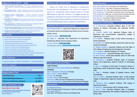 Official Conference Poster Unveiled: A Milestone for Academic Innovation