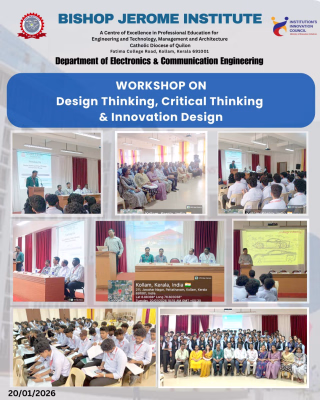 Workshop On Design Thinking, Critical Thinking & Innovation Design