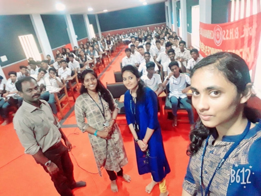 A Session at #Government_HSS_CHAVARA by #Akshaya G Ajai, #Athira Darshana and #Rachel Hepsan. 2018 