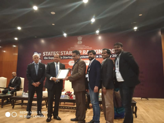 Kerala ranked among top 4 performers in the States' Startup Ranking 2018 Report
