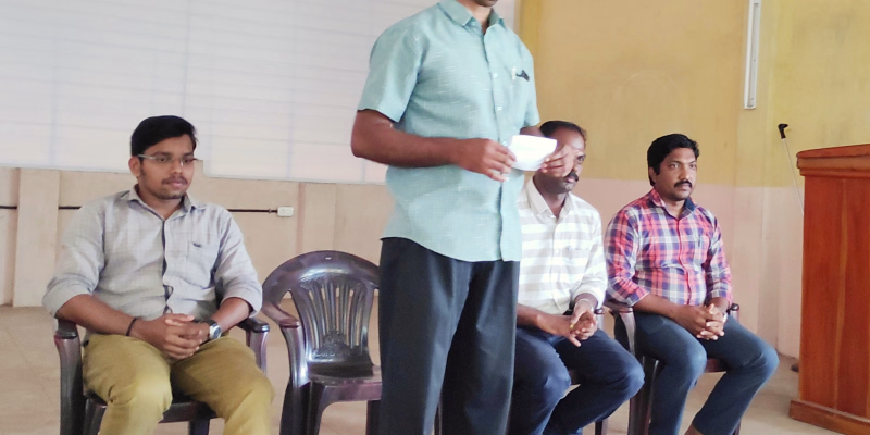 Led bulb session for 265 students of SNSMHSS Elampalloor  (2019)