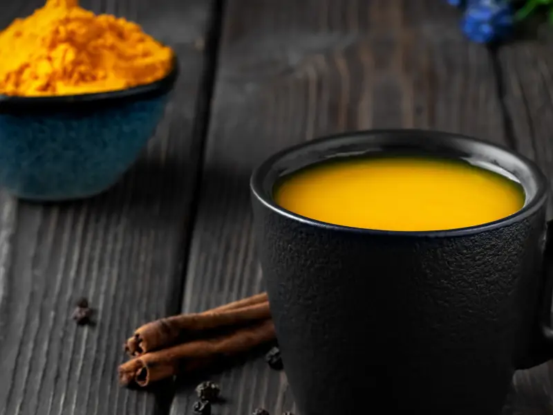 The Golden Elixir: A Soothing Herbal Tea Recipe with Lakadong Turmeric