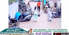 ഹെൽമറ്റ് മോഷണം; സിസിടിവി ദൃശ്യങ്ങൾ പുറത്തുവന്നതോടെ തിരികെ നൽകി തടിയൂരി മധ്യവയസ്ക