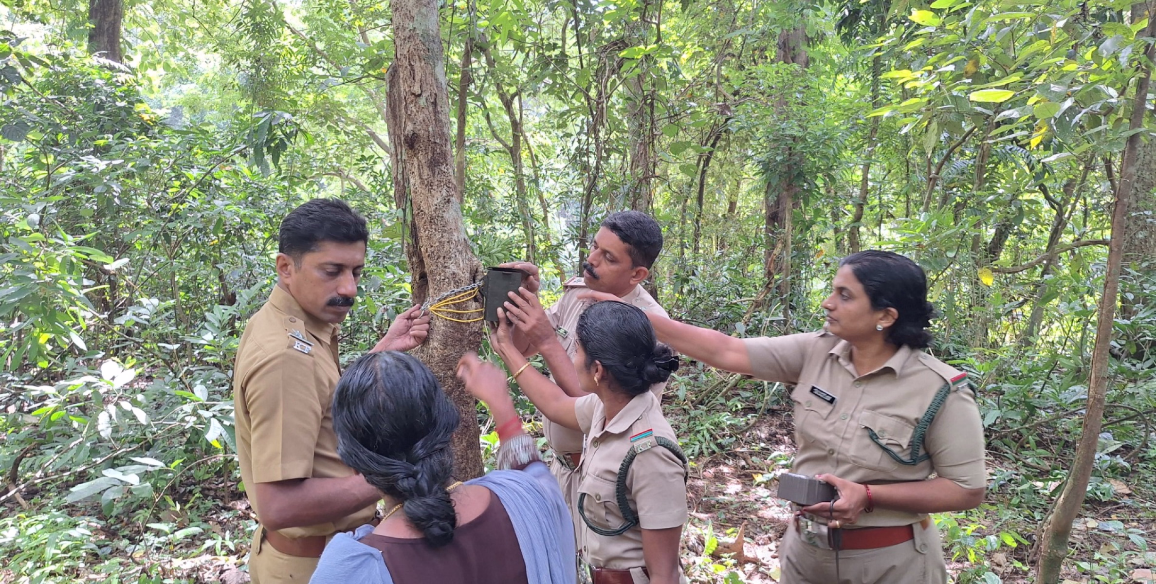 കാട്ടാനക്കൂട്ടത്തെ നിരീക്ഷിക്കാന്‍ രണ്ട് ക്യാമറകള്‍ കൂടി