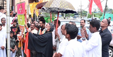 സെൻ്റ് മേരീസ് സിറിയൻ ഓർത്തഡോക്സ് കത്തീഡ്രലിൽ വാങ്ങിപ്പ് പെരുന്നാൾ കൊടിയേറി