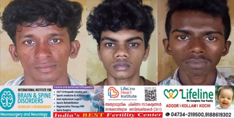 നിർമാണത്തിലുള്ള വീട്ടിൽ കടന്ന് ഇലക്ട്രിക് പ്ലമ്പിങ് ഉപകരണങ്ങൾ നശിപ്പിച്ച് മോഷണം നടത്തിയ കൗമാരക്കാർ ഉൾപ്പെടെയുള്ള സംഘം പിടിയിൽ