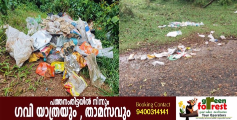 ഗവി കാണാൻ പോകുന്നവരുടെ മനസ്സ് മടിപ്പിക്കുന്ന ഒരു കാഴ്ചയാണിത്