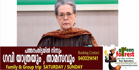സോണിയാ ഗാന്ധിയെ ആശുപത്രിയിൽ പ്രവേശിപ്പിച്ചു; ആരോഗ്യനില തൃപ്തികരം