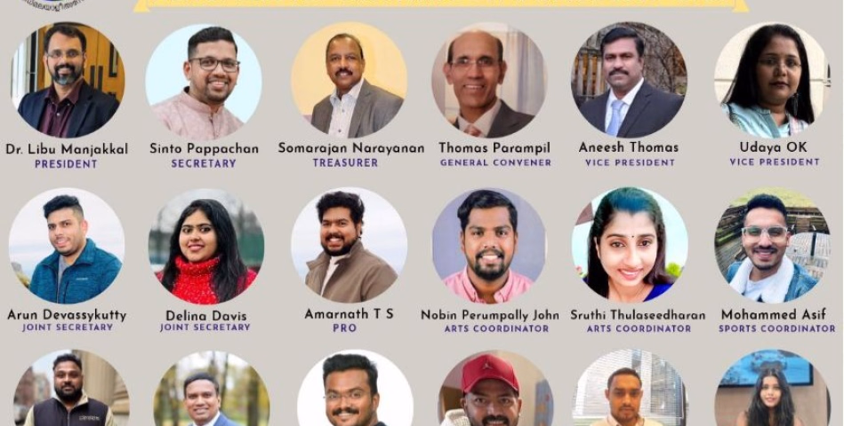 സ്‌കോട്‌ലന്റ് മലയാളി അസ്സോസിയേഷൻ 2025 -2026 നവ നേതൃത്ത്വം ചുമതലയേറ്റു.