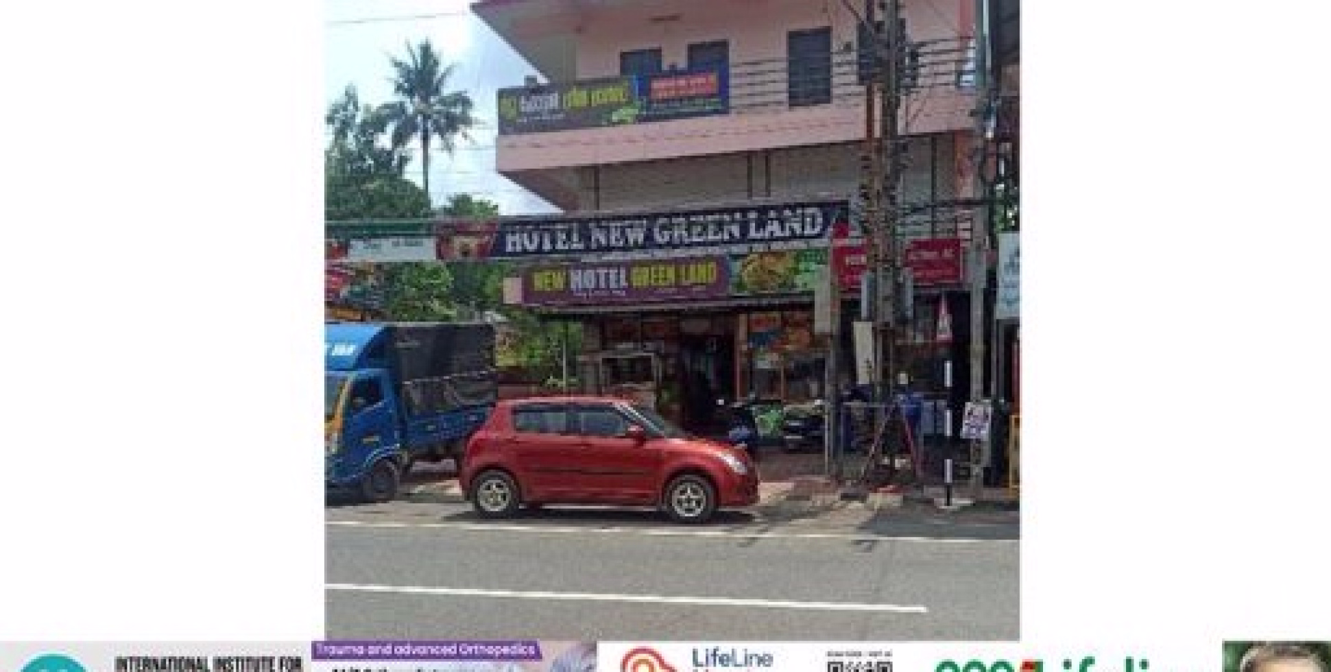 ശുചിമുറി മാലിന്യം ഓടയിലൂടെ ഒഴുക്കി : കുമ്പഴയിലെ ന്യൂ ഹോട്ടല്‍ ഗ്രീന്‍ ലാന്‍ഡ് നഗരസഭ അടപ്പിച്ചു