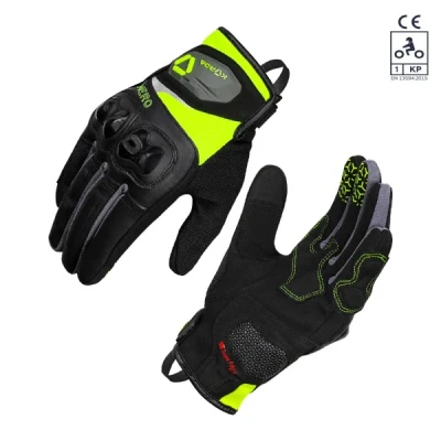 Neon green hot sale riding gloves