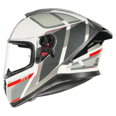 MT THUNDER 3 SV PRO NOVA GLOSS WHITE RED