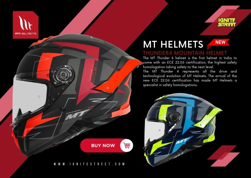 Buy MT helmets online in India